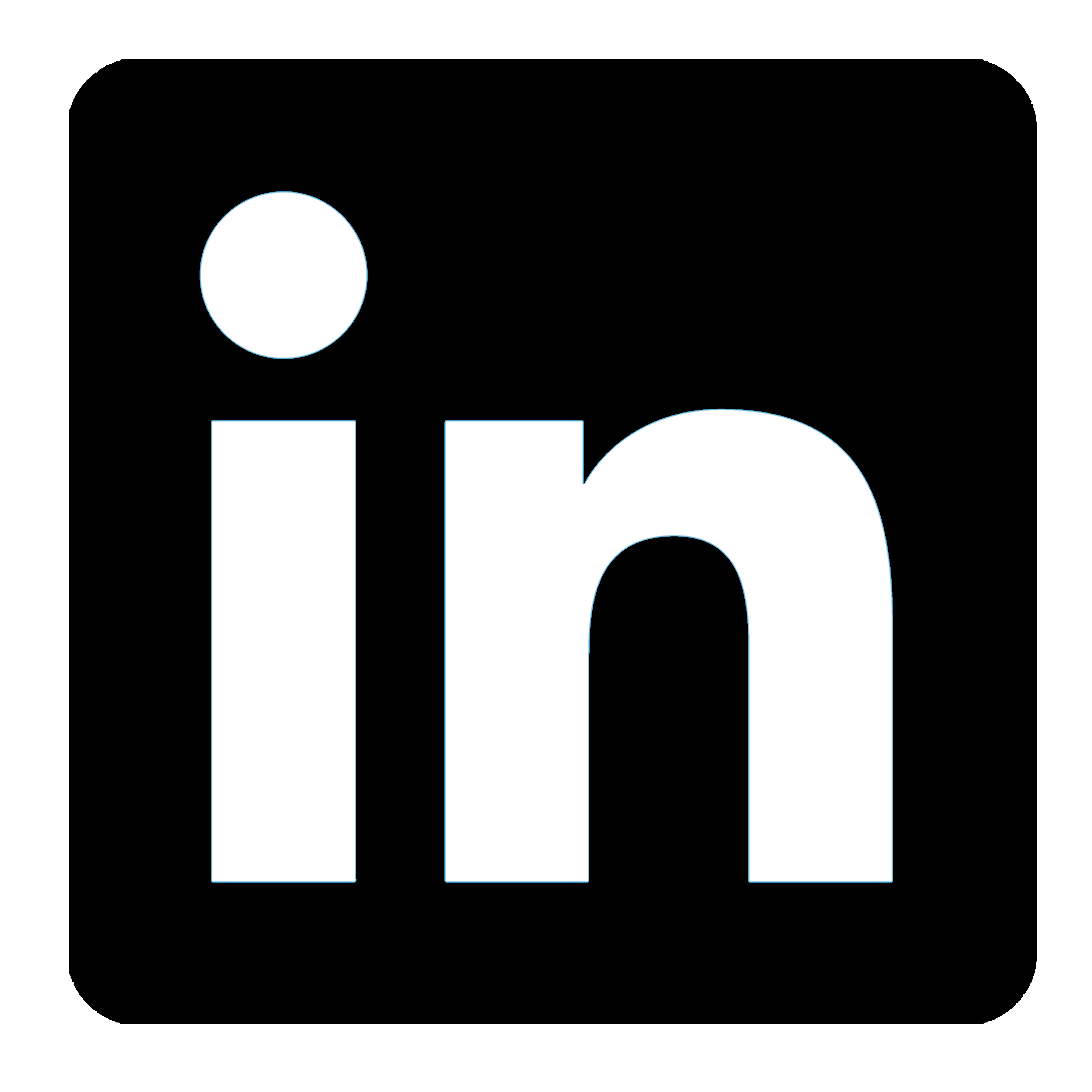 The icon for LinkedIn