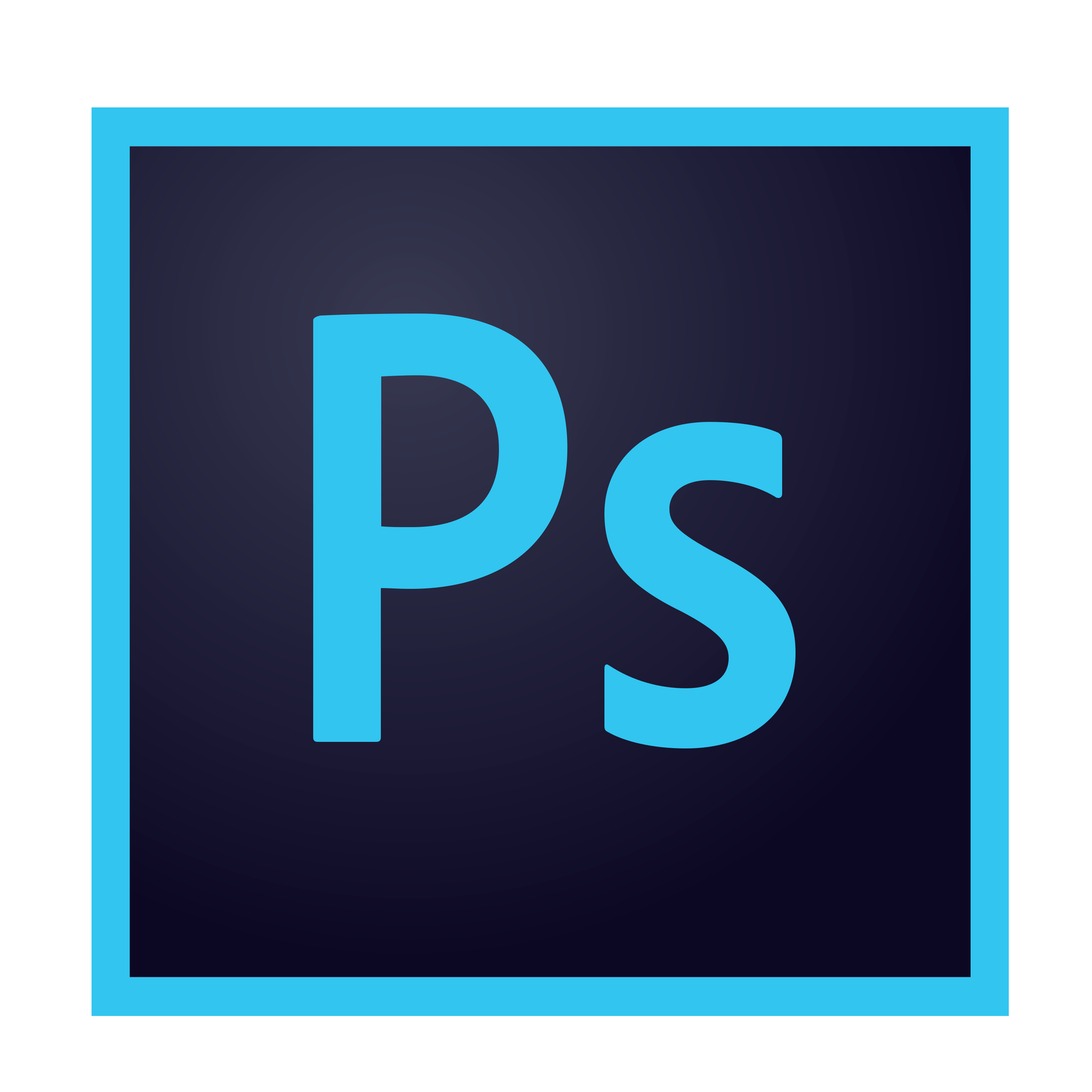 The icon representing Adobe Photoshop